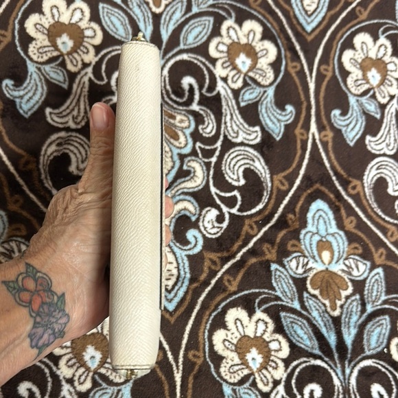 Coach Beige Zip-Around Wallet - Picture 13 of 16